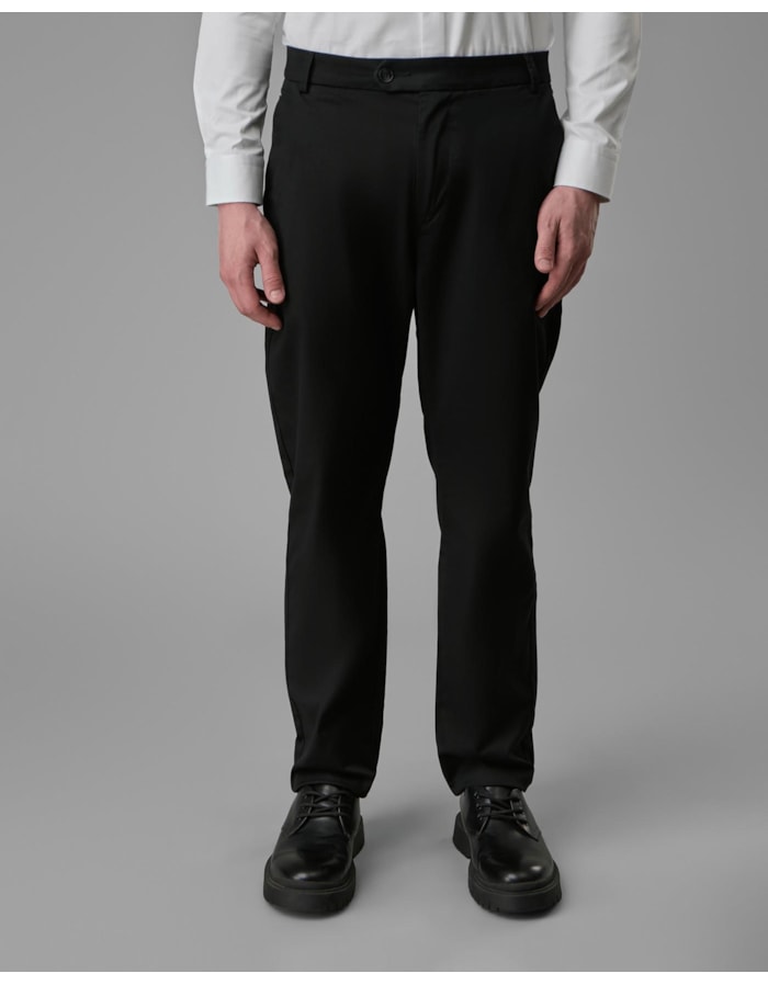 Calça chino social algodão egípcio-preto-36