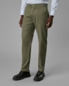 Calça chino social algodão egípcio-verde-36