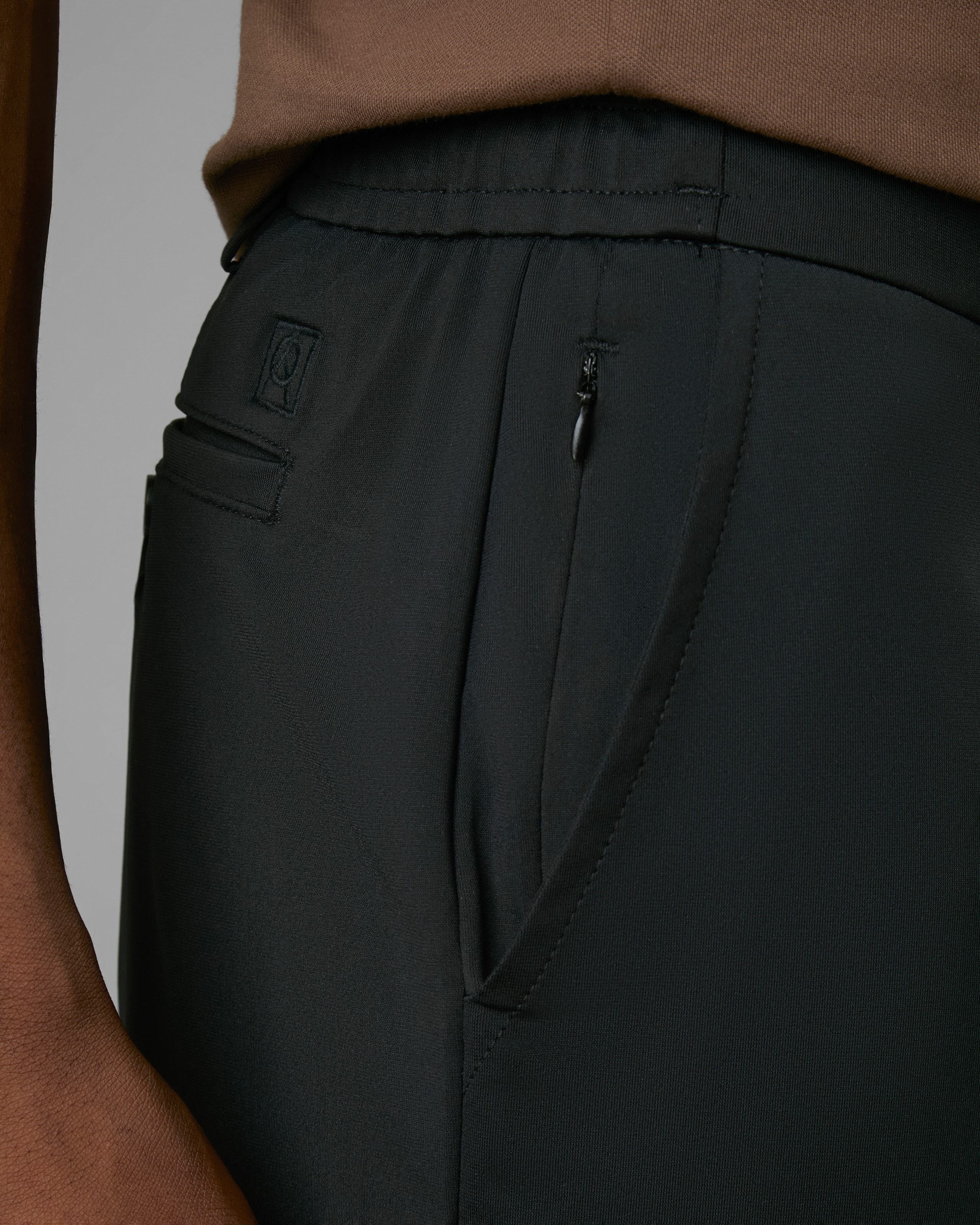 Calça Elástico Lateral Malha Max Preto