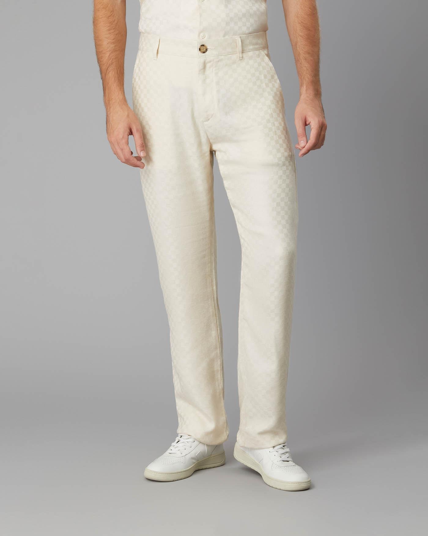 Calça Elástico Xadrez Ltda