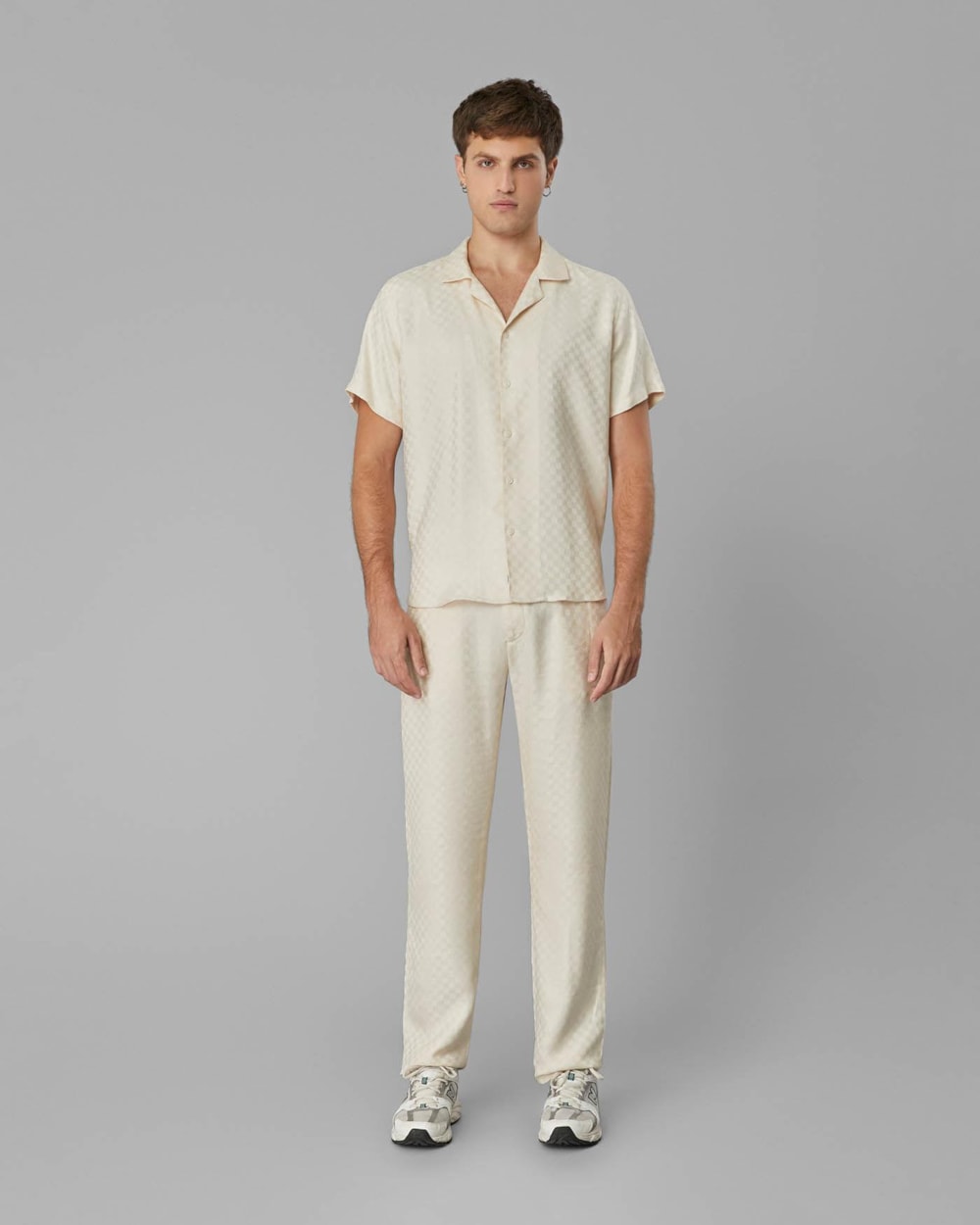 Calça Elástico Xadrez Ltda
