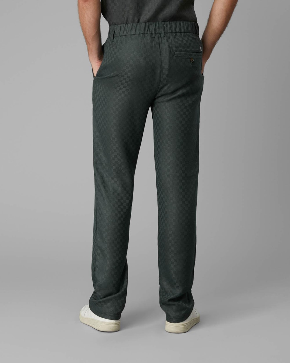 Calça Elástico Xadrez Ltda