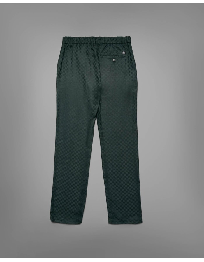 Calça Elástico Xadrez Ltda
