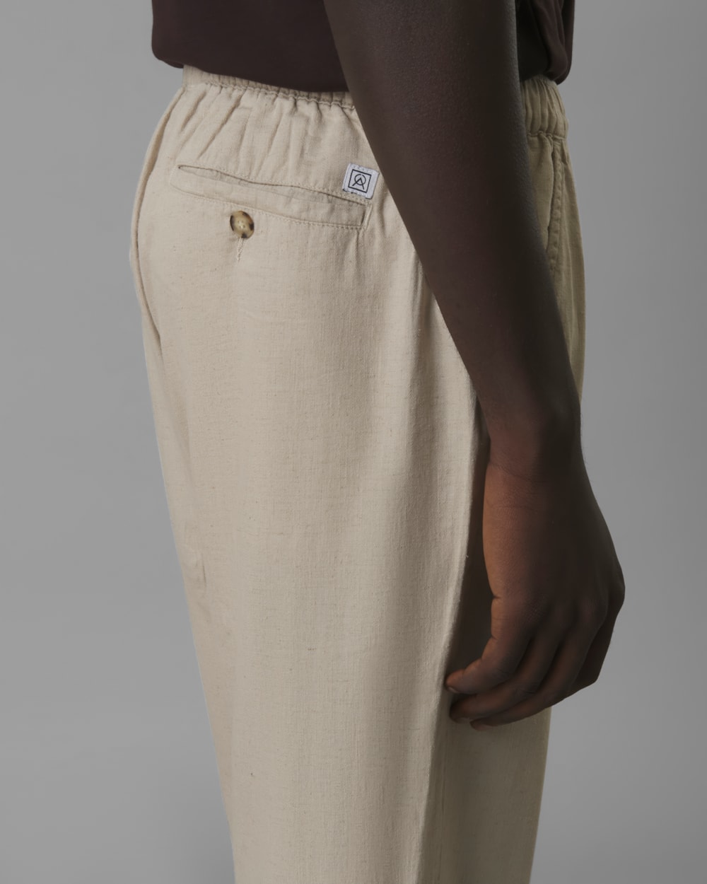 Calça Linho Cós Elástico