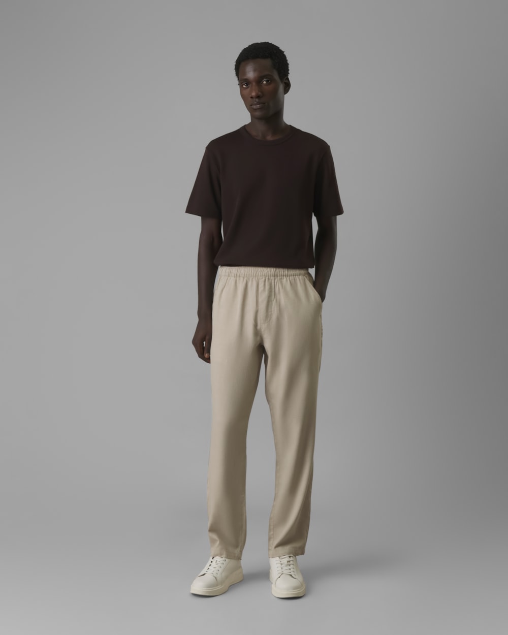 Calça Linho Cós Elástico
