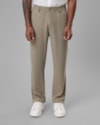 Calça liocel meio elástico-bege-40