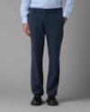 Calça maleável com elástico lateral-azul-38