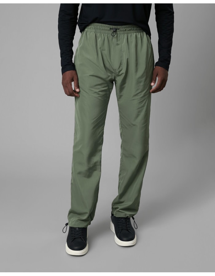 Calça parachute repet-verde-pp