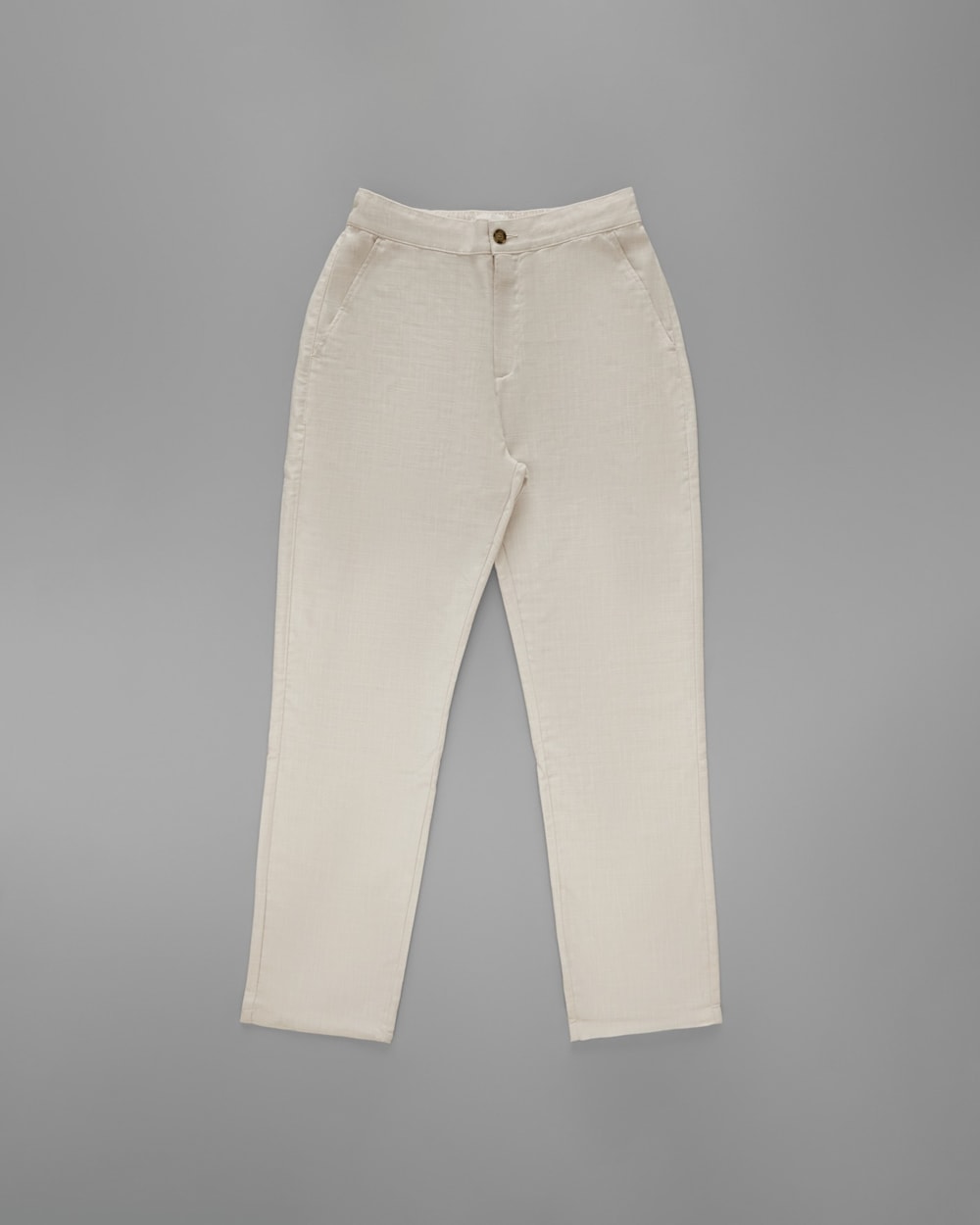 Calça Pregas Modal e Linho Meio Elástico