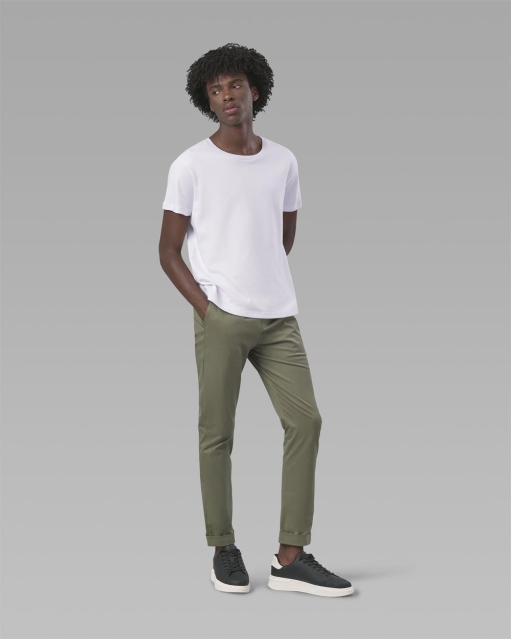 Calça Sarja Cós Elástico