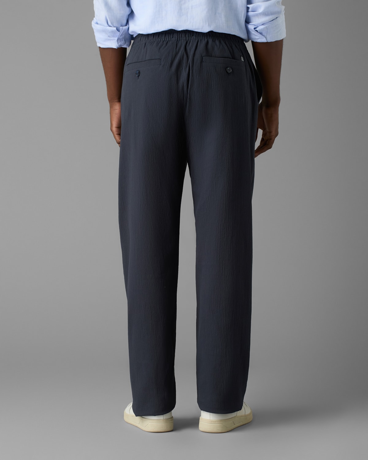 Calça Textura com Elástico