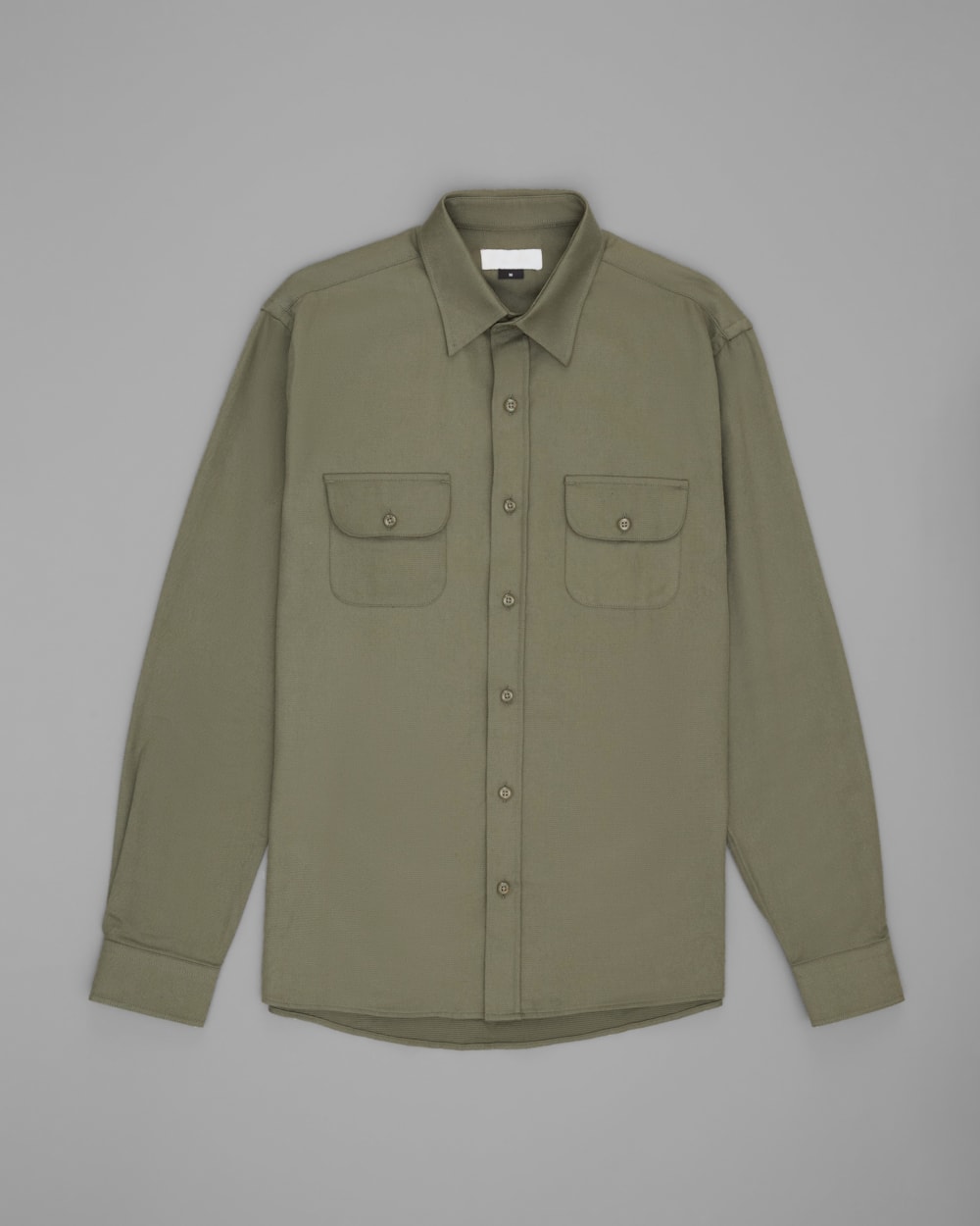 Camisa Algodão e Linho com 2 Bolsos