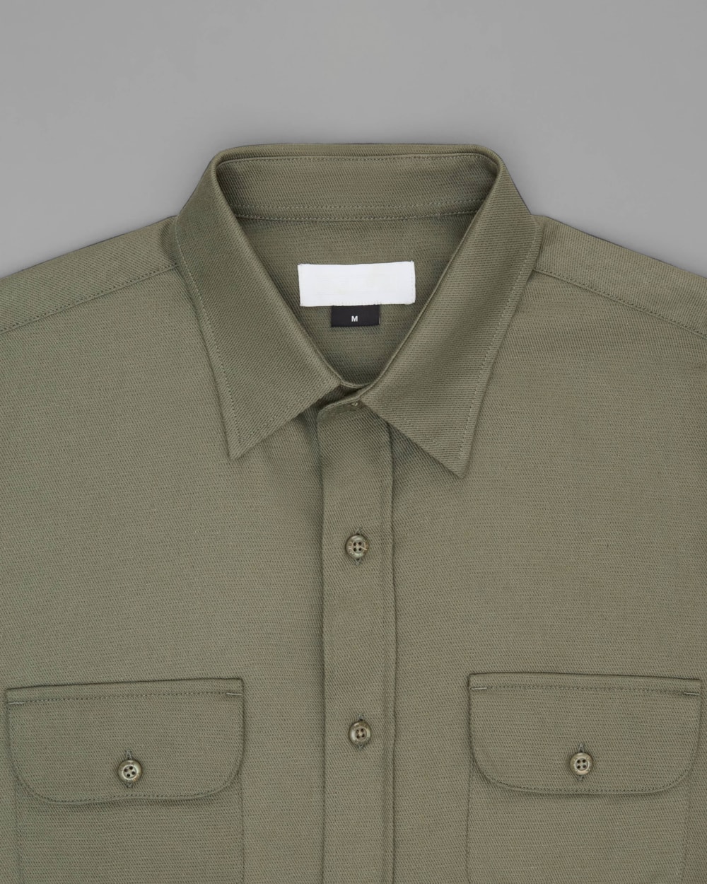 Camisa Algodão e Linho com 2 Bolsos