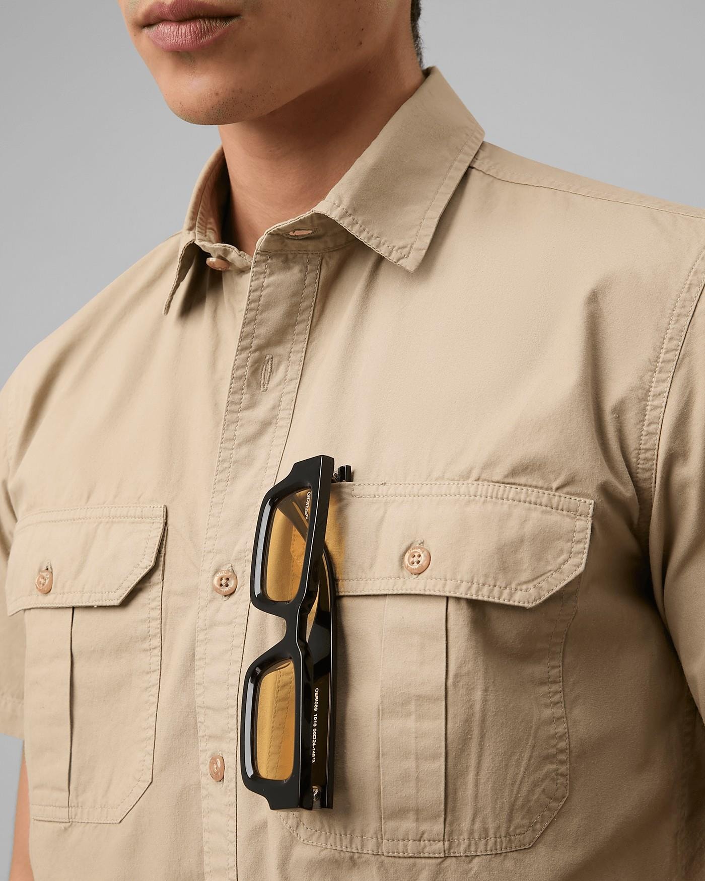 Camisa Algodão Empapelado