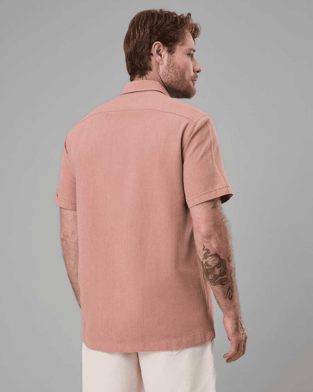 Camisa Algodão Reciclado Manga Curta