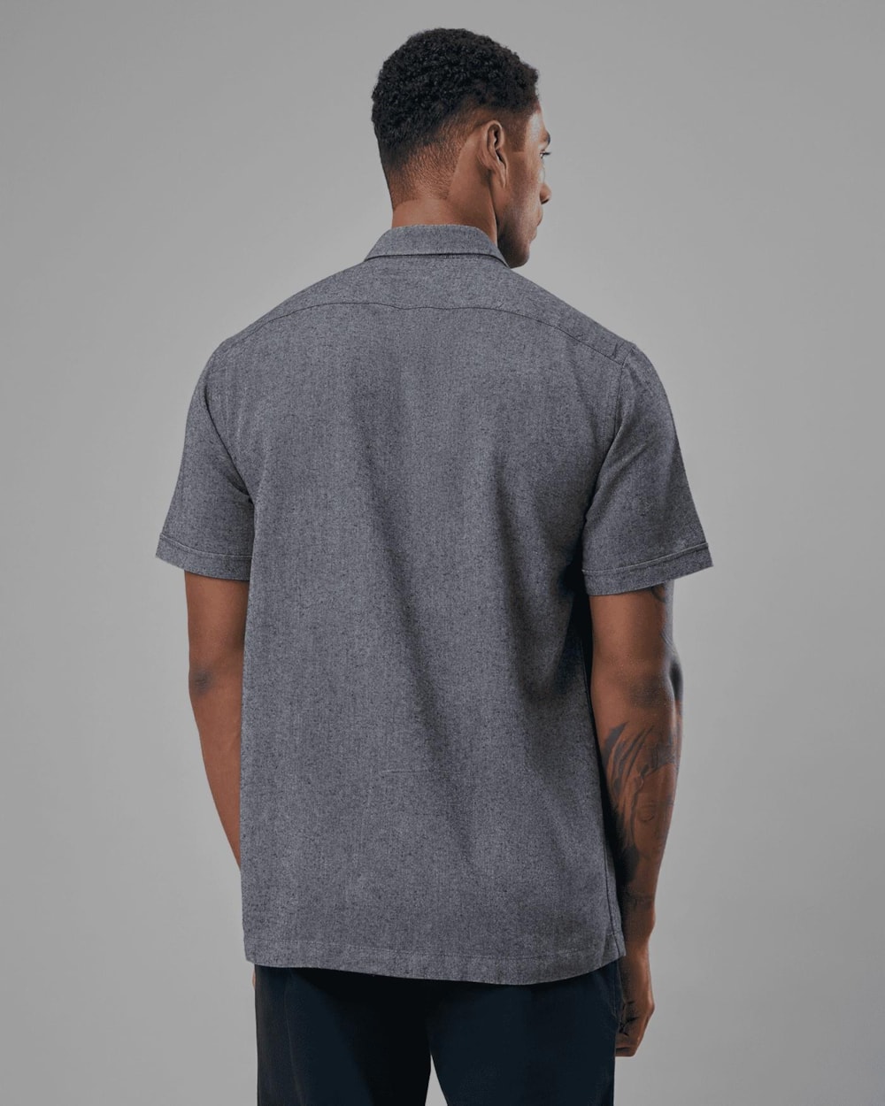 Camisa Algodão Reciclado Manga Curta
