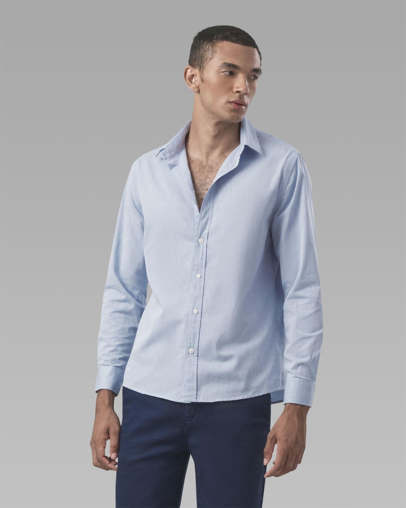 Camisa Chambray