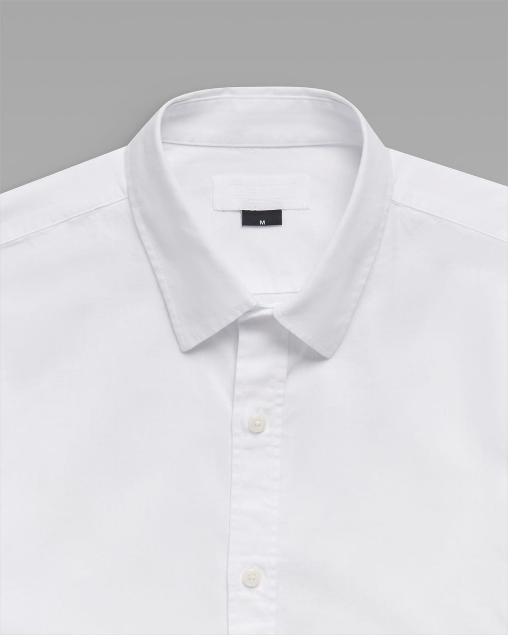 Camisa Chambray Manga Curta