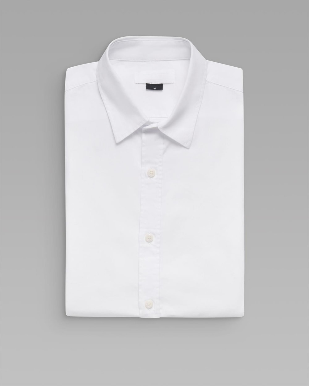 Camisa Chambray Manga Curta