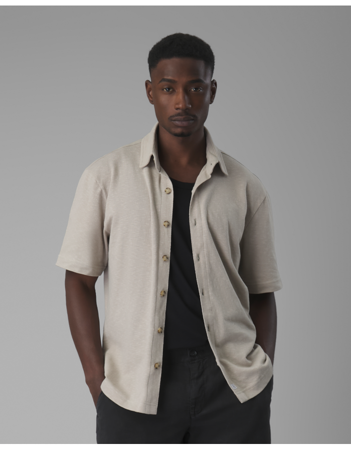 Camisa crepe flamê-bege-m