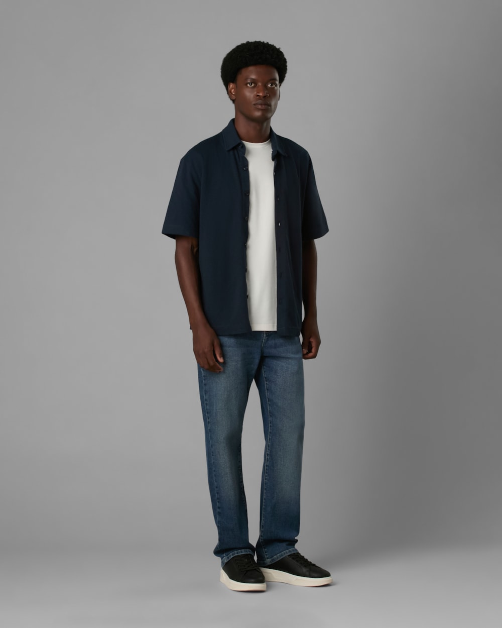 Camisa Crepe Flamê