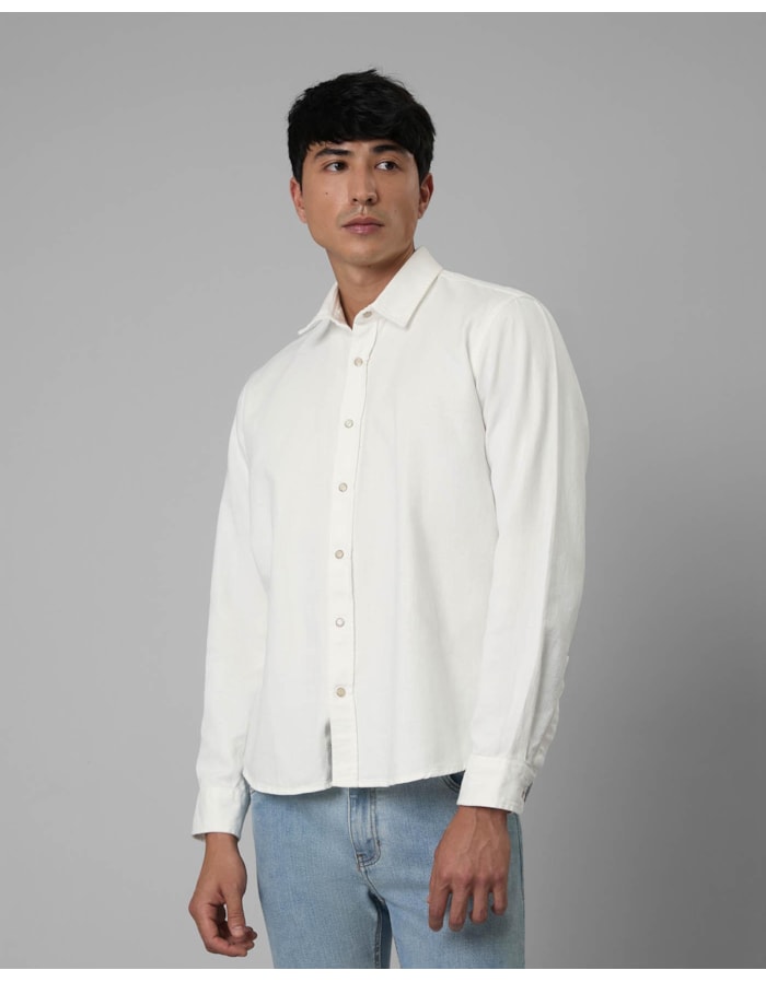 Camisa denim hemp-off white-m