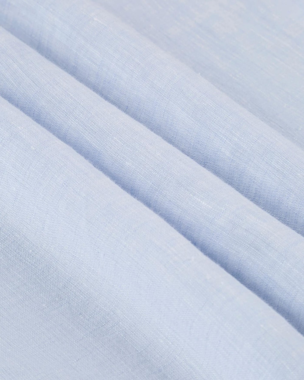 Camisa Linho Azul Claro Mescla