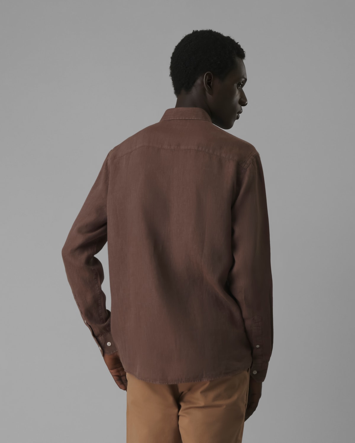 Camisa Linho com Bolso