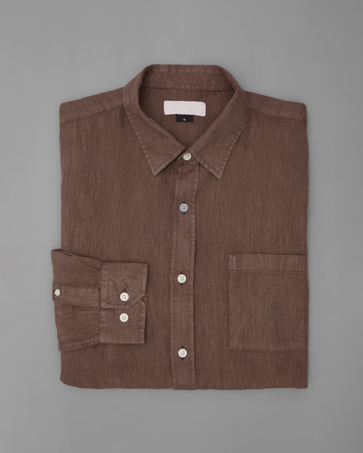Camisa Linho com Bolso