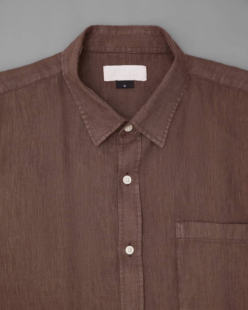 Camisa Linho com Bolso