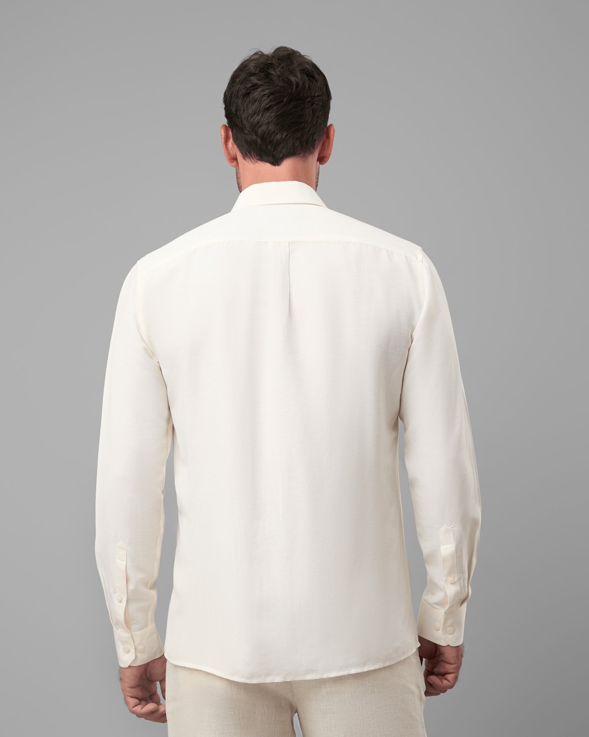 Camisa Linho com Seda