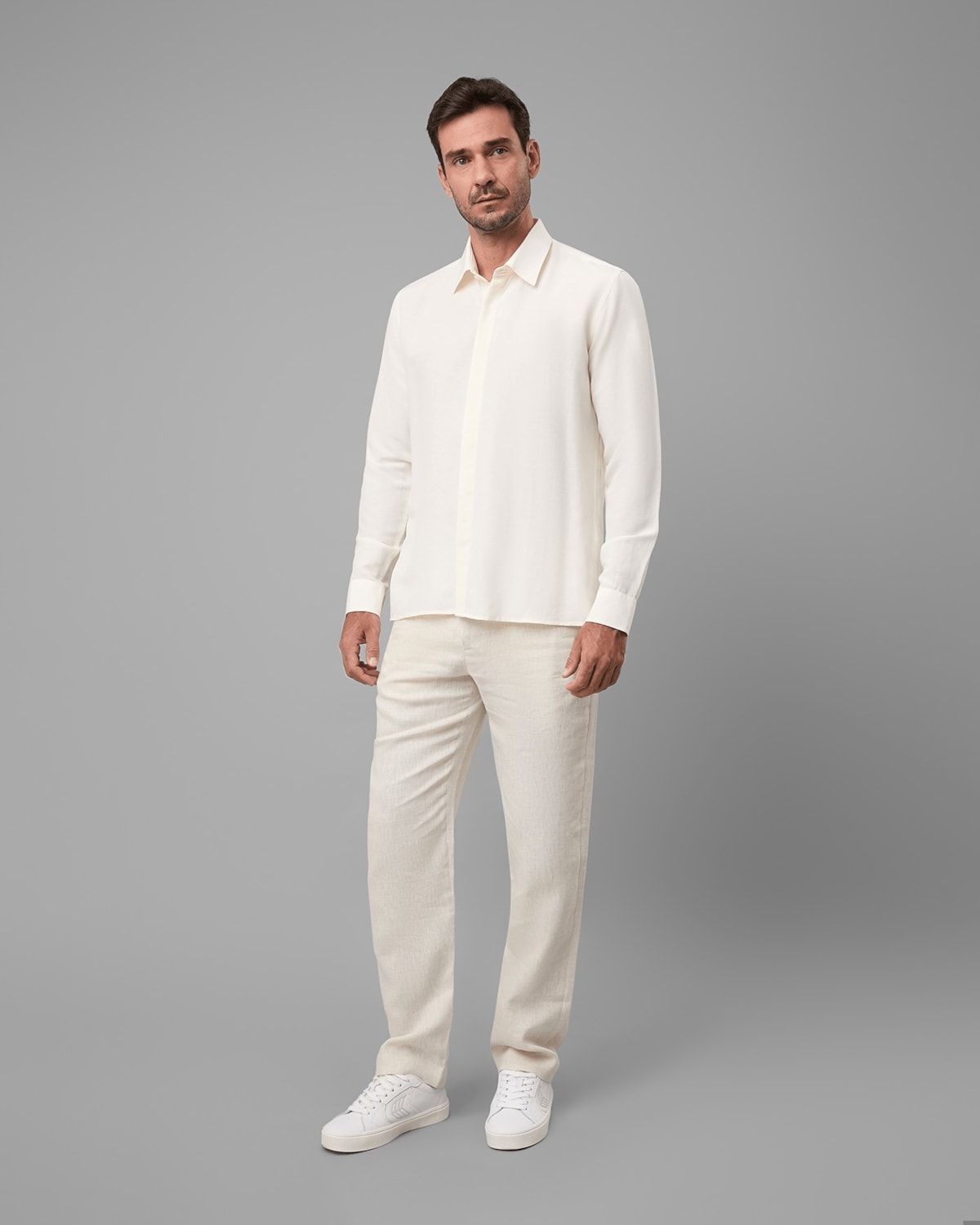 Camisa Linho com Seda