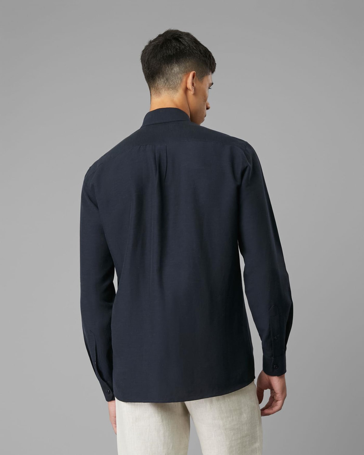 Camisa Linho com Seda