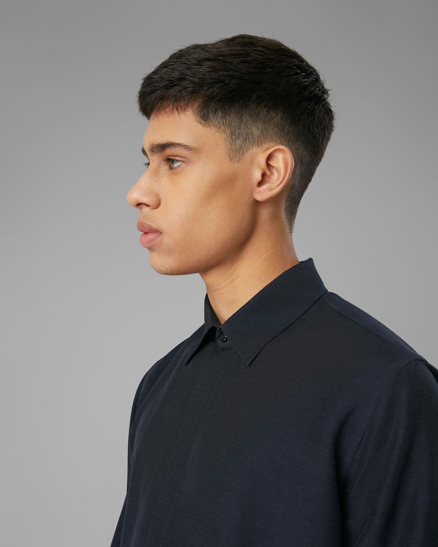 Camisa Linho Com Seda