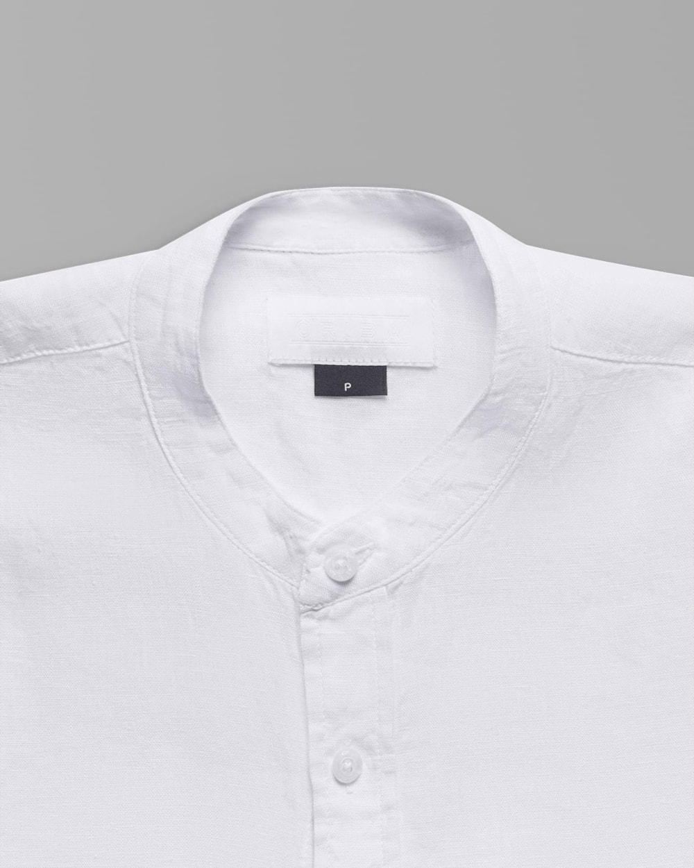 Camisa Linho Gola Padre