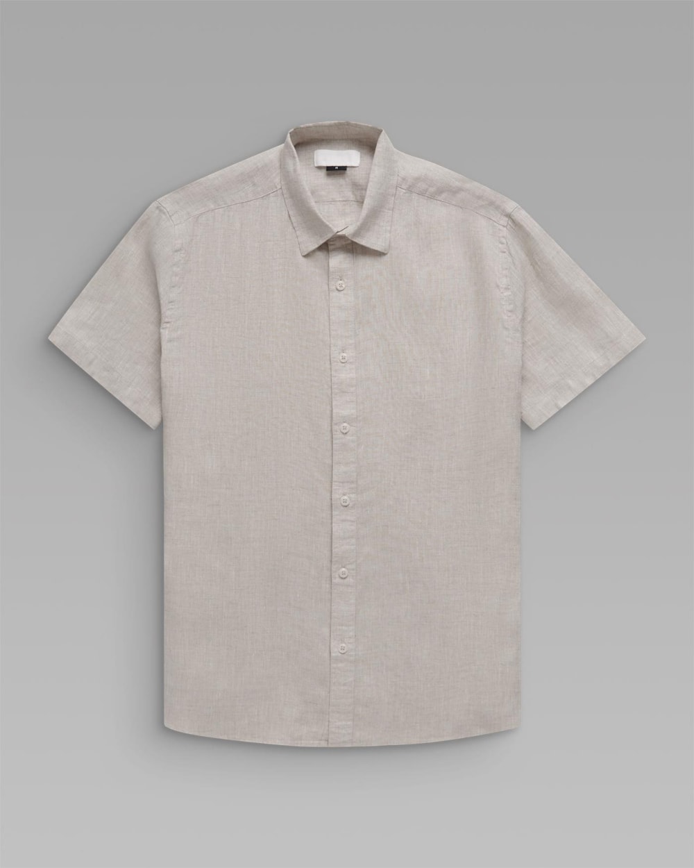 Camisa Linho Manga Curta