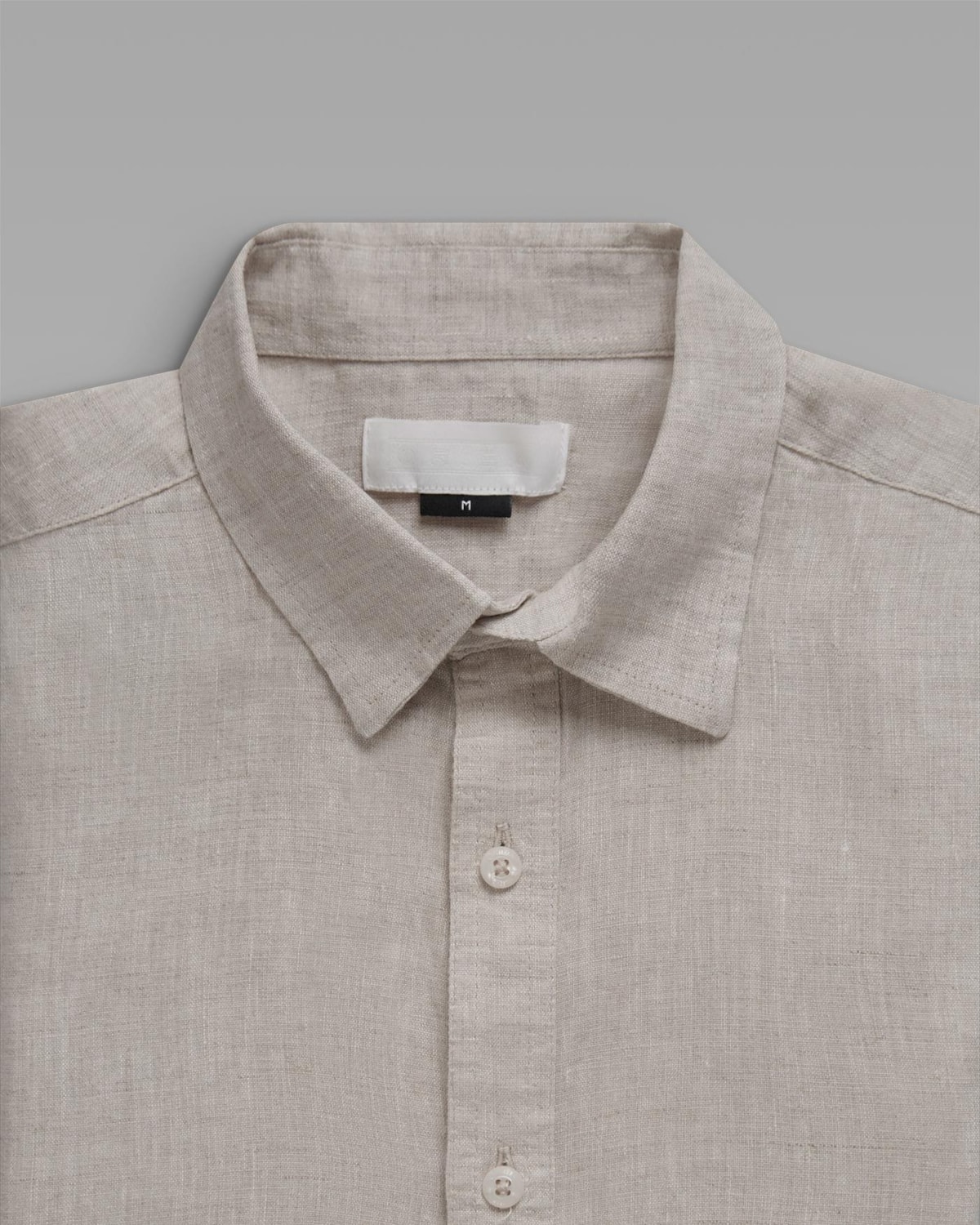 Camisa Linho Manga Curta