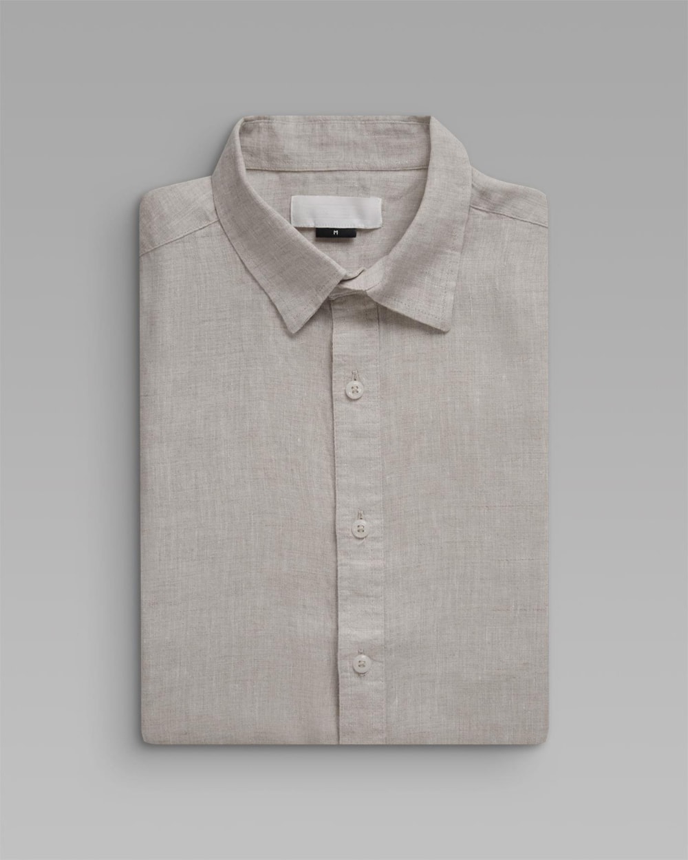 Camisa Linho Manga Curta