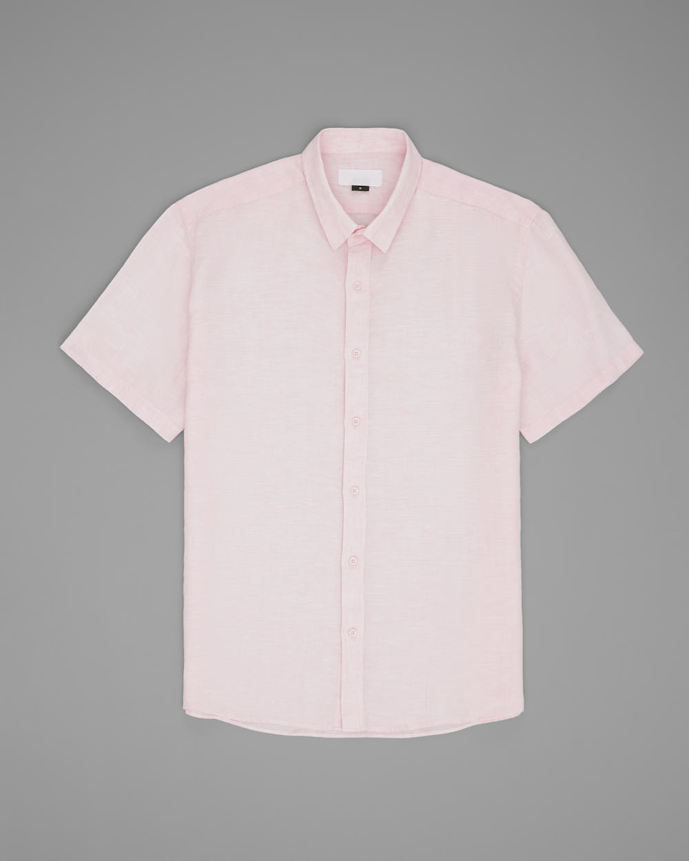 Camisa Linho Manga Curta