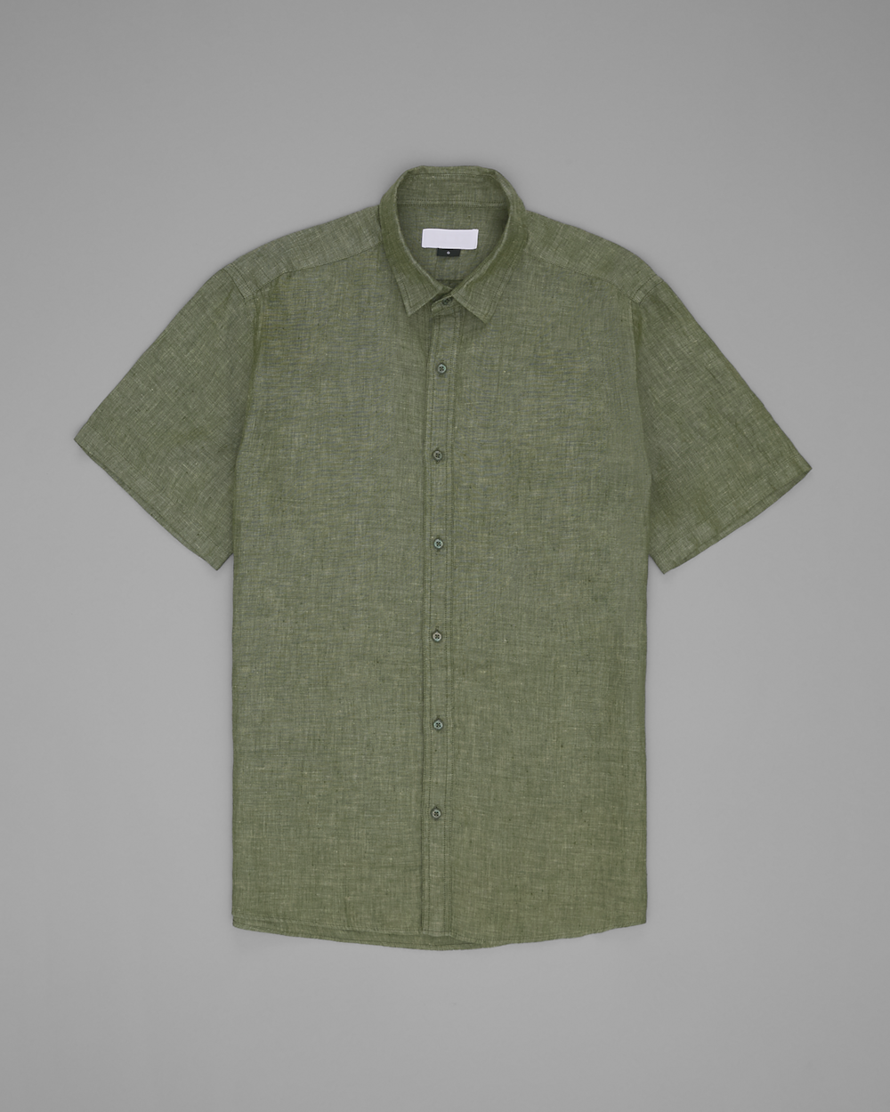 Camisa Linho Manga Curta