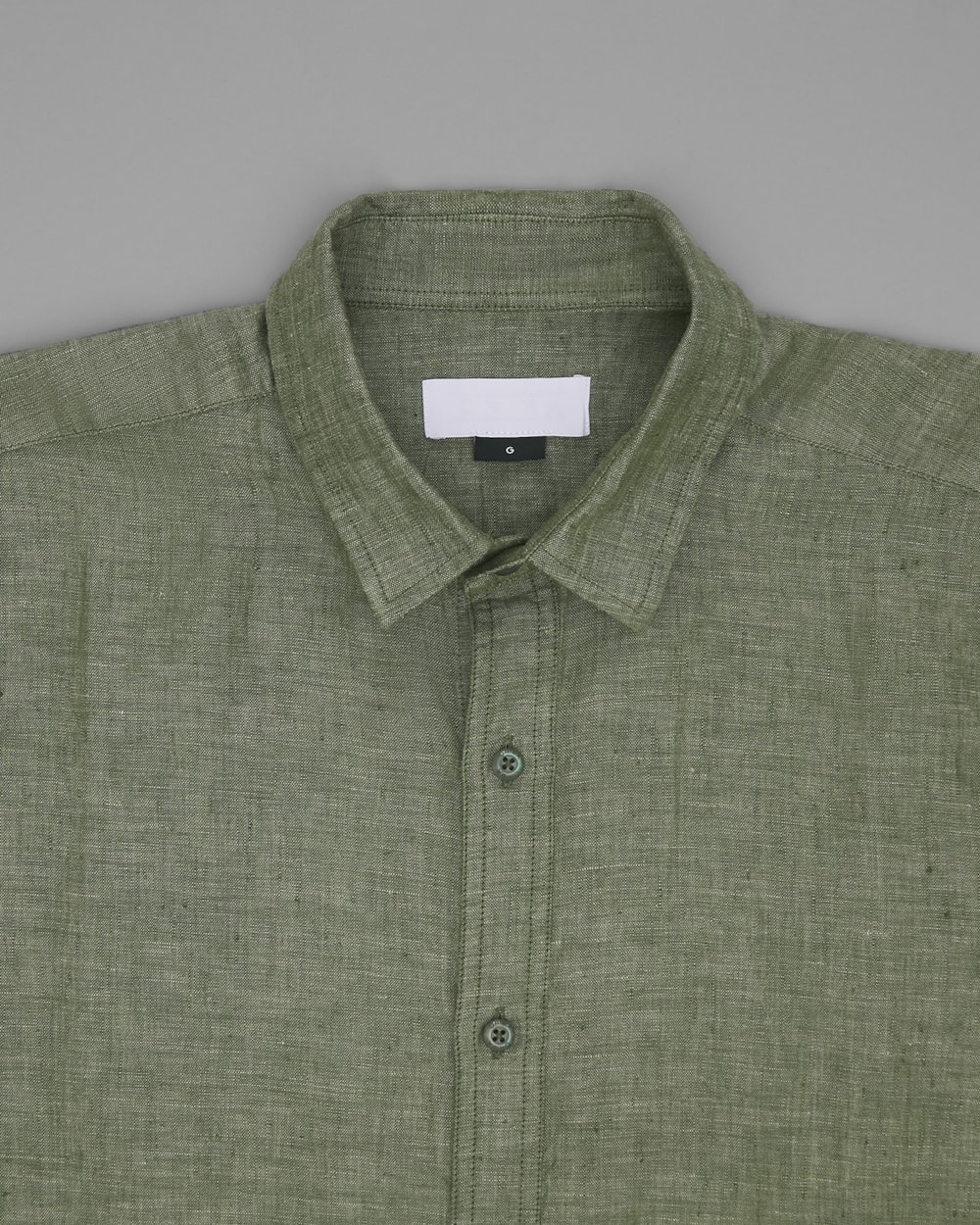 Camisa Linho Manga Curta