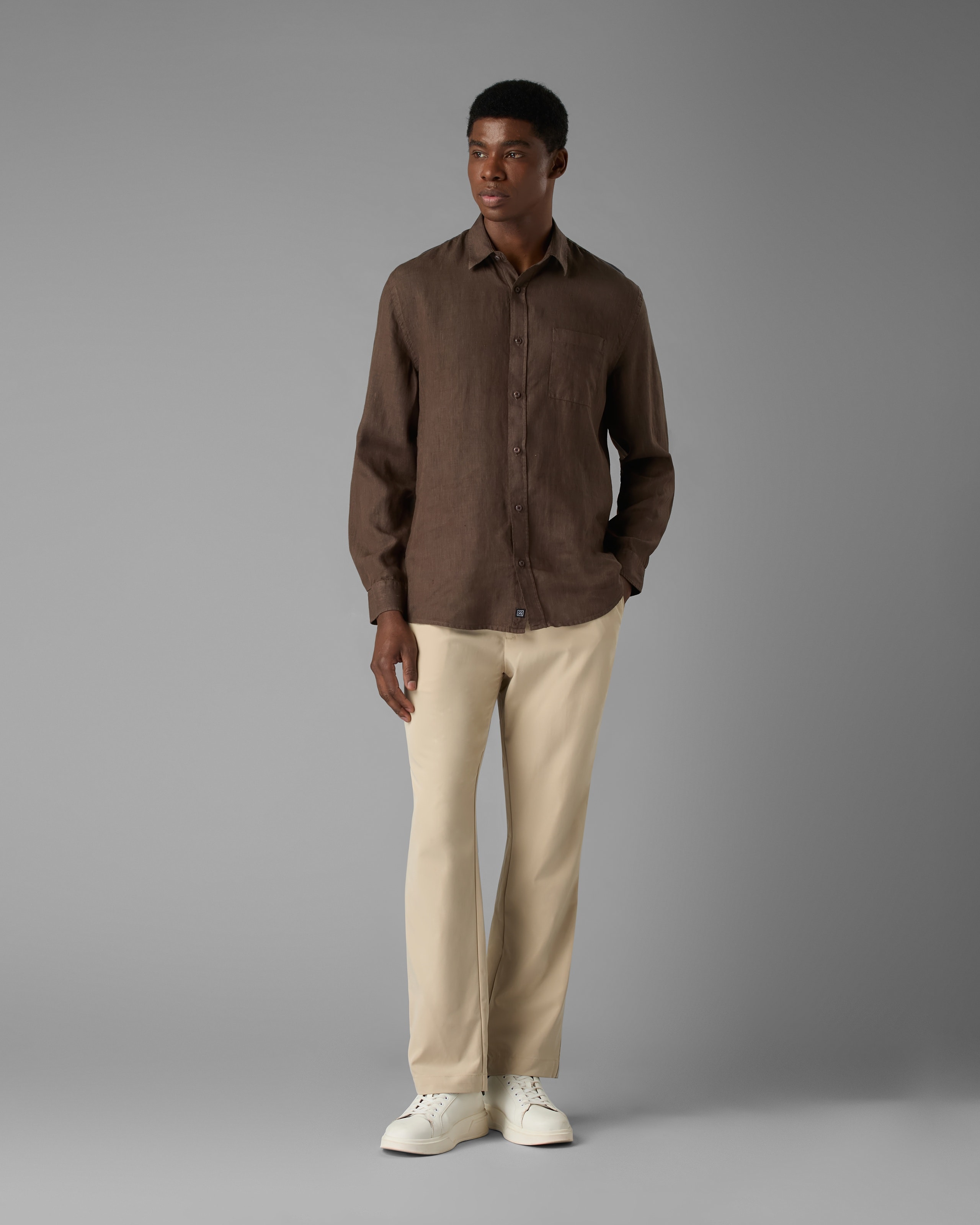 Camisa Linho Tinturado