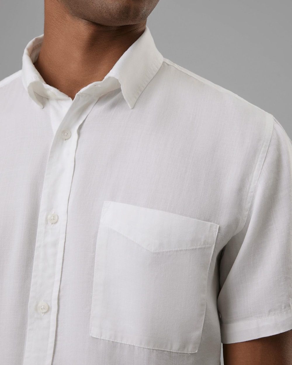 Camisa Liocel Manga Curta com Bolso
