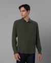 Camisa liocel textura-verde-m