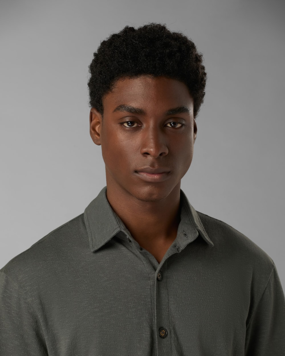Camisa Malha Crepe Flame