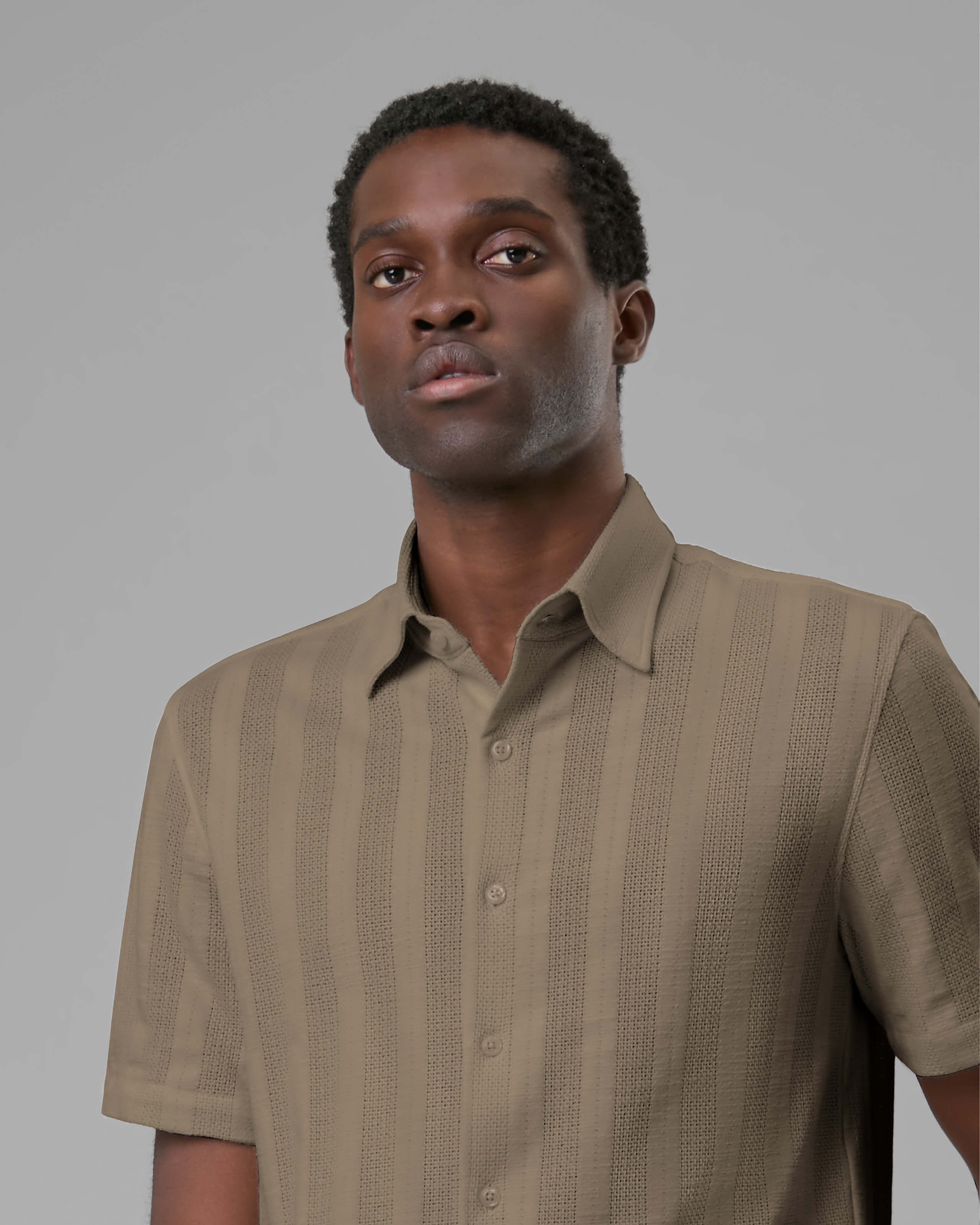 Camisa Malha Tricot Listrada