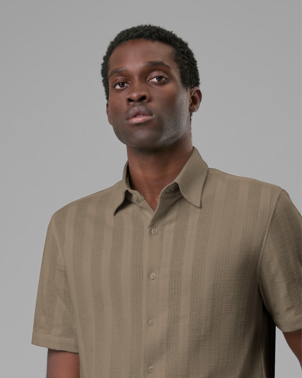 Camisa Malha Tricot Listrada