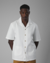 Camisa oversized bambu e cânhamo-off white-g