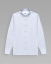 Camisa oxford algodão egípcio-azul-p