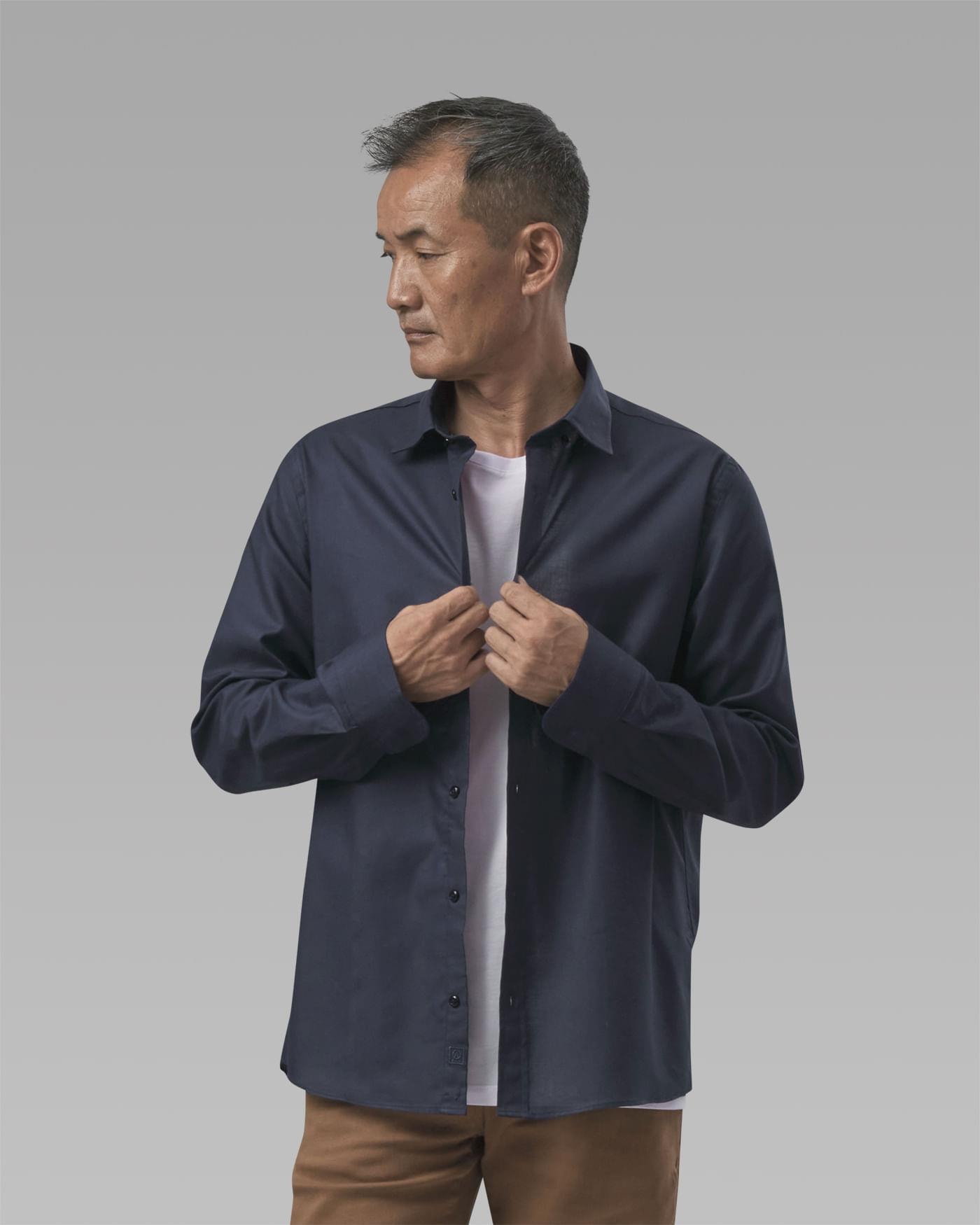 Camisa Oxford Algodão Egípcio